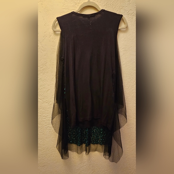 Givenchy Mesh & Sequined Tunic Top - Picture 2 of 3